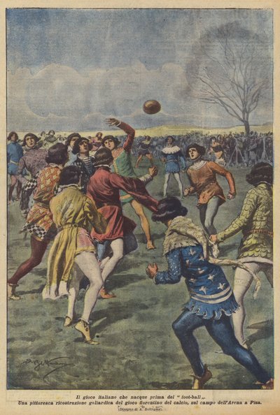 Le jeu italien qui est né avant le football - Achille Beltrame