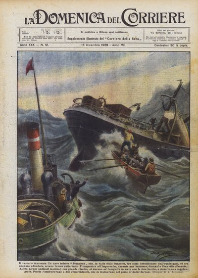 Le vaisseau fantôme - Achille Beltrame