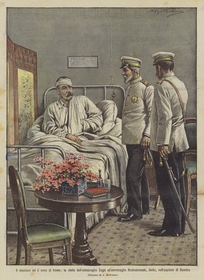 Le vainqueur et le vaincu face à face, la visite de l