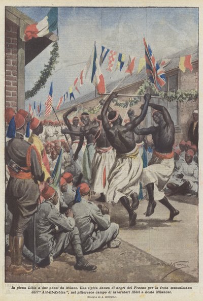 En pleine Libye à deux pas de Milan - Achille Beltrame