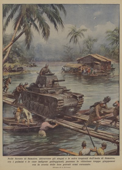 Dans les forêts de Sumatra - Achille Beltrame