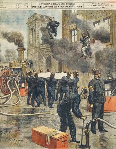 Congrès et démonstration des pompiers italiens à l