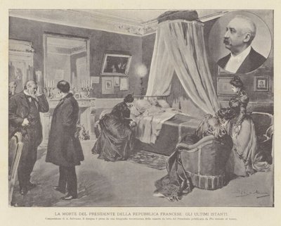 La Mort du Président de la République Française, Les Derniers Instants - Achille Beltrame