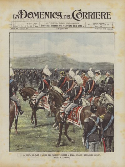 La revue militaire en l