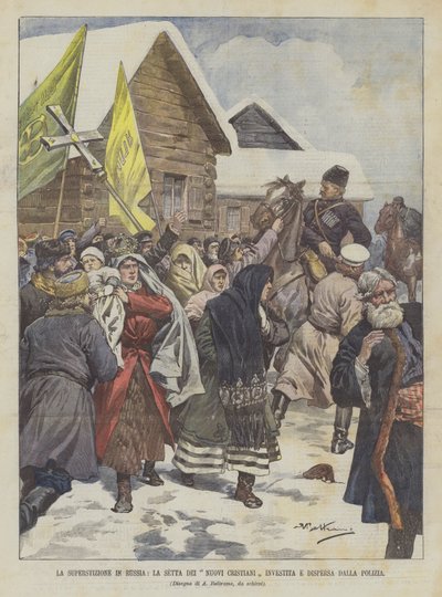 La superstition en Russie, la secte des Nouveaux Chrétiens investie et dispersée par la police - Achille Beltrame
