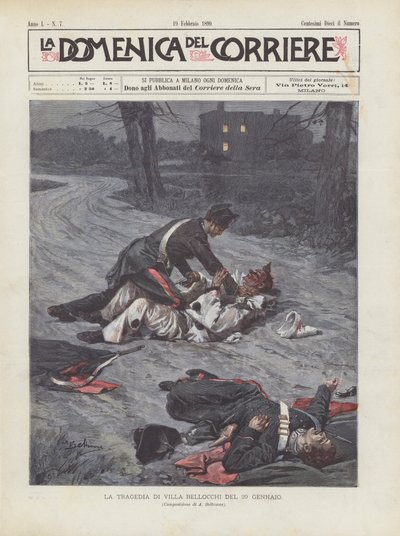 La Tragédie de Villa Bellocchi du 29 Janvier - Achille Beltrame