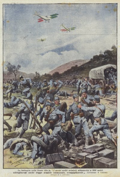 La bataille sur le front julien - Achille Beltrame