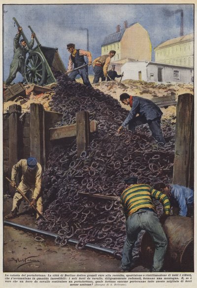 La pile de porte-bonheur - Achille Beltrame