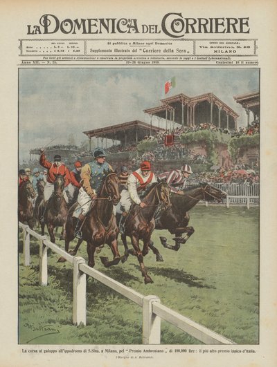 La course au galop à l