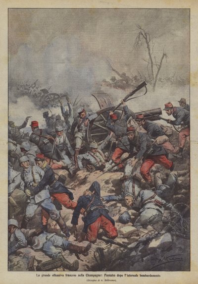 La grande offensive française en Champagne, l