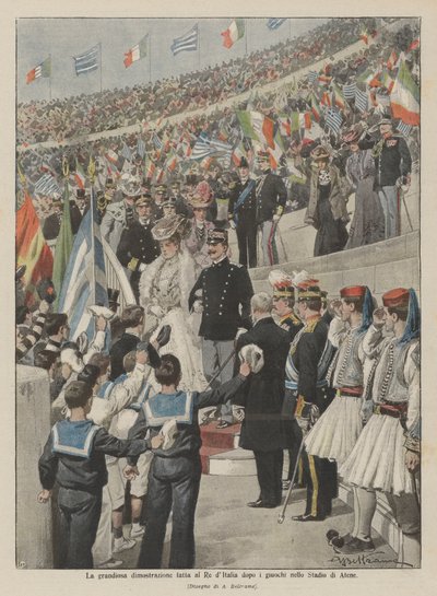 La grandiose démonstration faite au Roi d