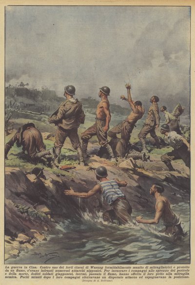 La guerre en Chine - Achille Beltrame