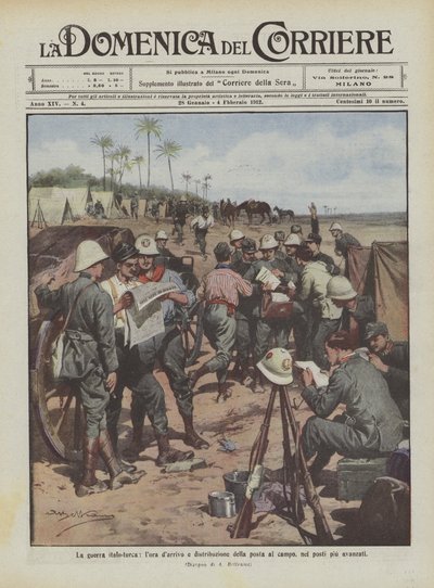 La guerre italo-turque, l