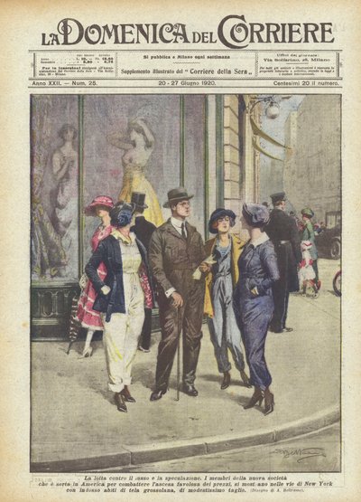 La lutte contre le luxe et la spéculation - Achille Beltrame