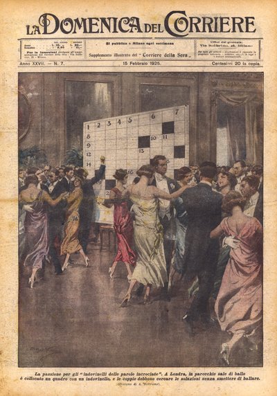 La passion pour les mots croisés - Achille Beltrame