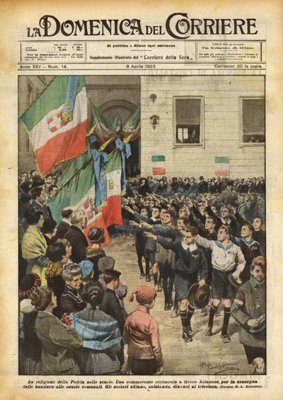 La religion de la Patrie dans les écoles - Achille Beltrame