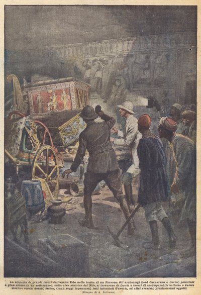 La découverte de grands trésors de l