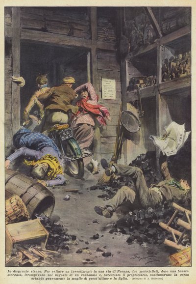 Les étranges malheurs - Achille Beltrame