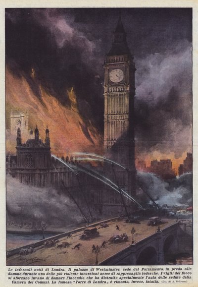 Les nuits infernales de Londres - Achille Beltrame