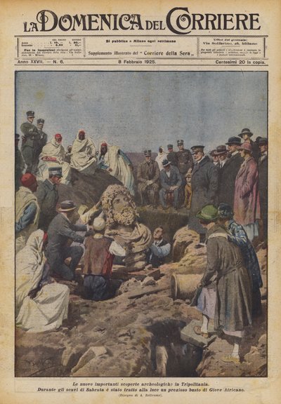 Les nouvelles découvertes archéologiques importantes en Tripolitaine - Achille Beltrame
