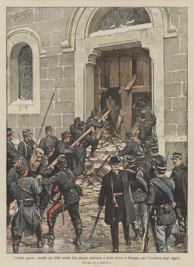 La dernière guerre, assaut avec 2000 soldats d