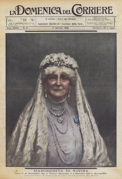 Marguerite de Savoie - Achille Beltrame