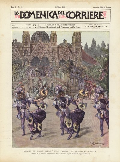Milan, le nouveau ballet Rosa d