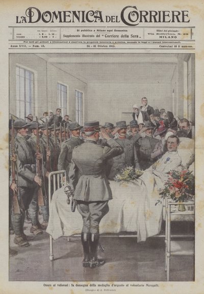 Honneur aux braves, la remise de la médaille d