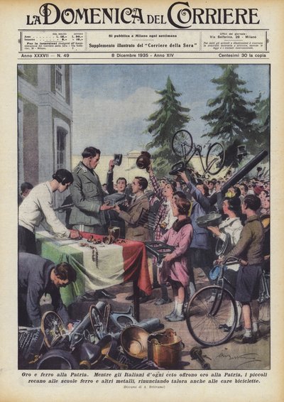 Or et fer pour la Patrie - Achille Beltrame