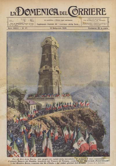Pour les Héros de la Patrie - Achille Beltrame