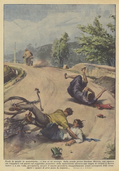 Il perd sa femme en moto et ne s