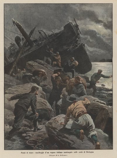 Pirates de mer, pillage d