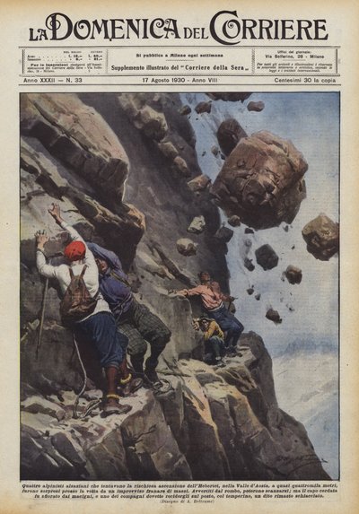 Quatre alpinistes alsaciens qui tentaient l