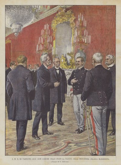 SM le roi informe les hautes charges de l