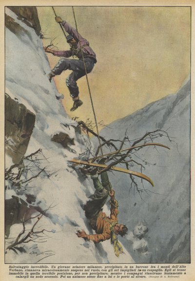 Sauvetage incroyable - Achille Beltrame