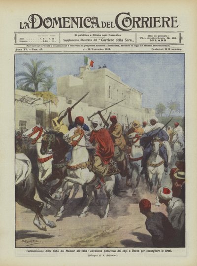Soumission de la tribu des Mansur à l