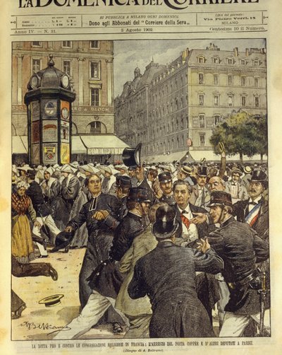 Lutte pour et contre les congrégations religieuses en France, 3 août - Achille Beltrame