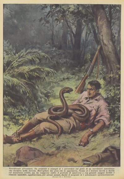 Aventure terrifiante - Achille Beltrame