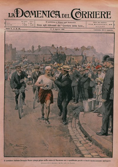 Les Jeux Olympiques de 1908, couverture de 