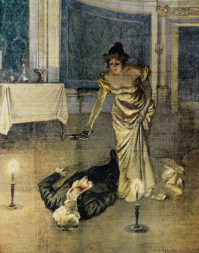 La mort de Scarpia à la fin de l