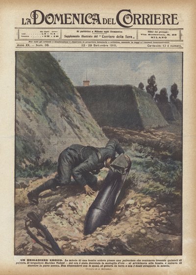 Un brigadier héroïque - Achille Beltrame