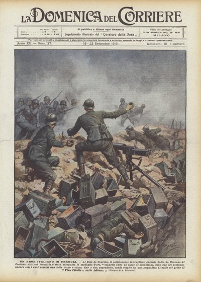 Un héros italien en France - Achille Beltrame