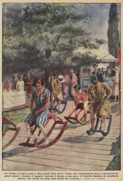 Un derby de nouveau genre - Achille Beltrame