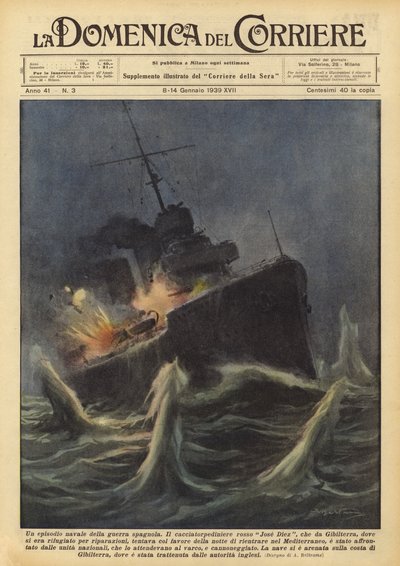 Un épisode naval de la guerre d