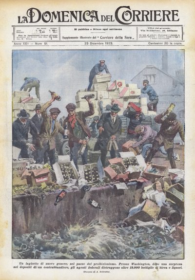 Un étang de nouveau genre, au pays de la prohibition - Achille Beltrame