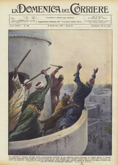 Un muezzin, à l