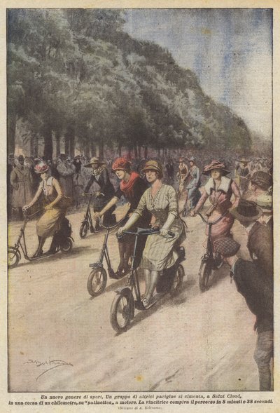 Un nouveau genre de sport, un groupe d