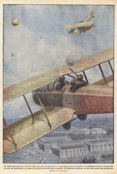 Un nouveau sport pour les aviateurs a été introduit en Angleterre et ajoutera une nouvelle attraction - Achille Beltrame