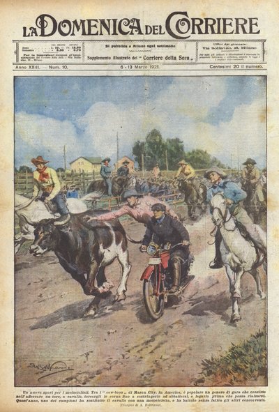 Un nouveau sport pour les motocyclistes - Achille Beltrame