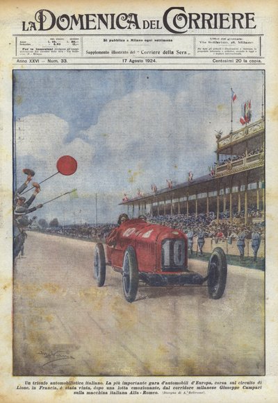 Un triomphe automobile italien - Achille Beltrame